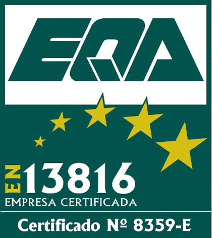 Certificado calidad EQA EN13816